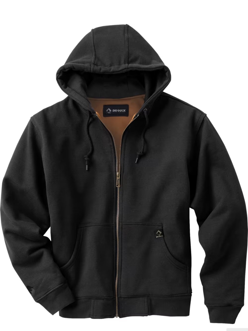 Dri-Duck Crossfire Heavyweight Navy Blue Zip Front Hooded Jacket